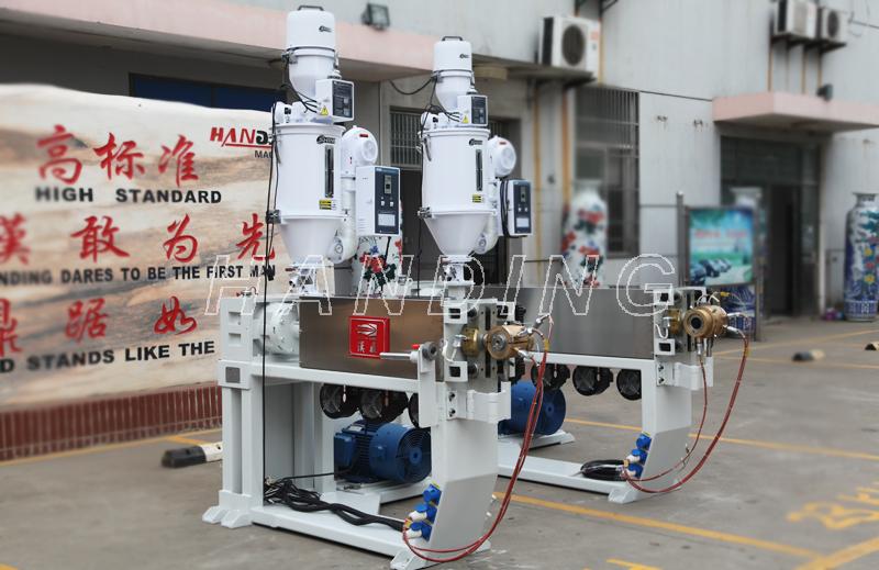 高精度氟塑料鐵氟龍（高溫）押出機(jī)和雙色機(jī)